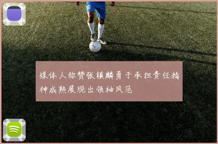 媒体人称赞张镇麟勇于承担责任精神成熟展现出领袖风范